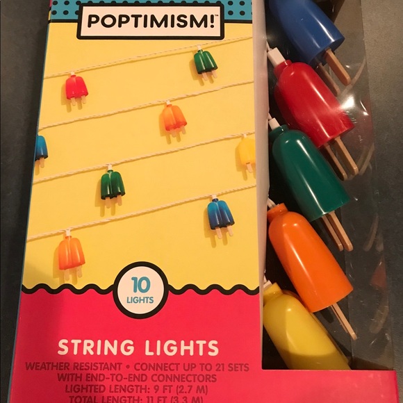 🆕Poptimism Popsicle String Lights - Picture 1 of 3